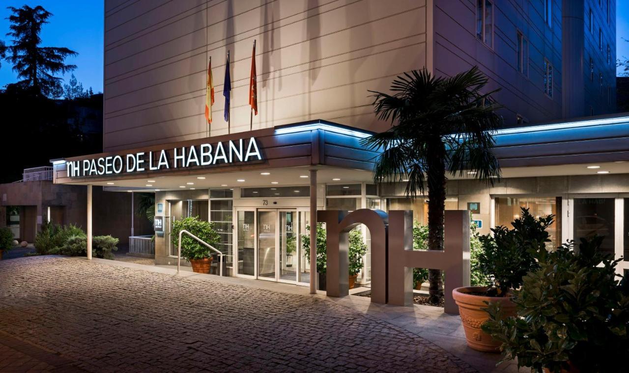 NH Paseo de la Habana Hotel Madrid Exterior foto